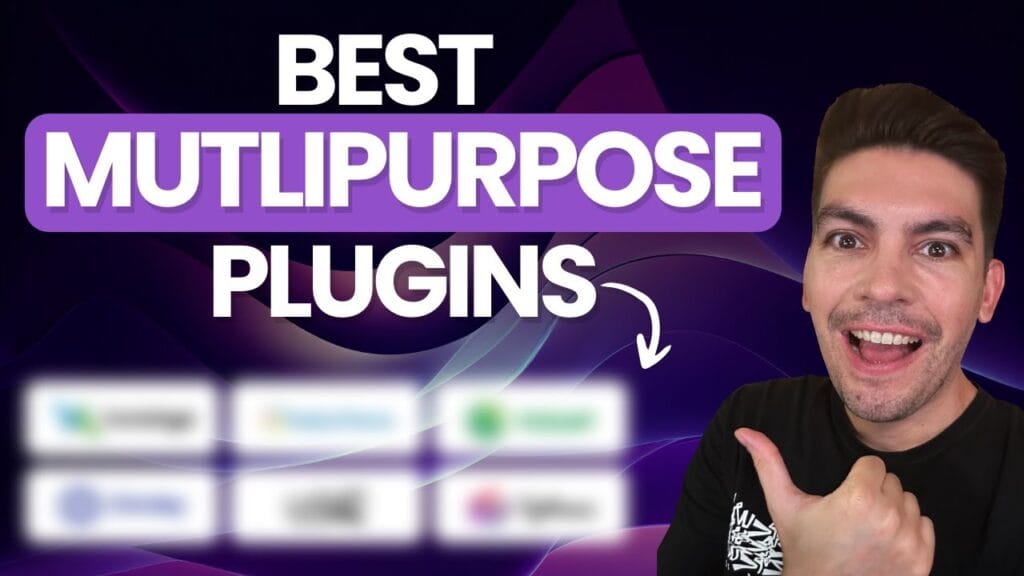 Best multipurpose plugins showcased with smiling person