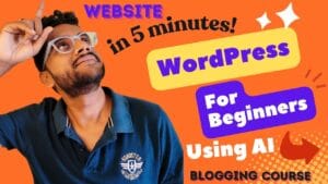 Create WordPress websites for beginners using AI.