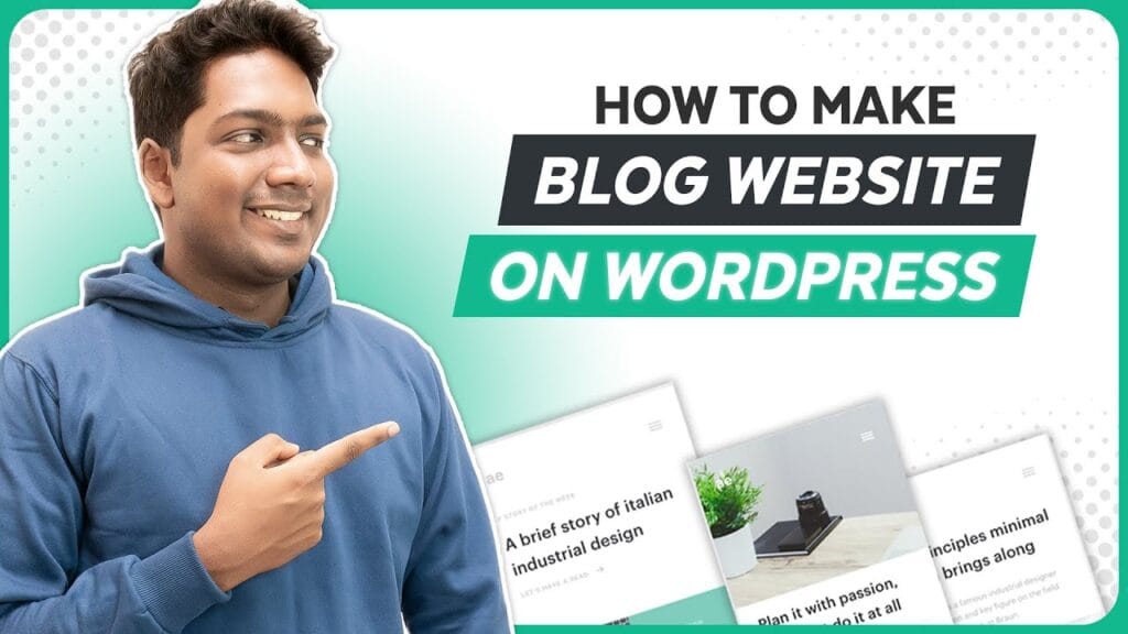 Guide to create WordPress blog website